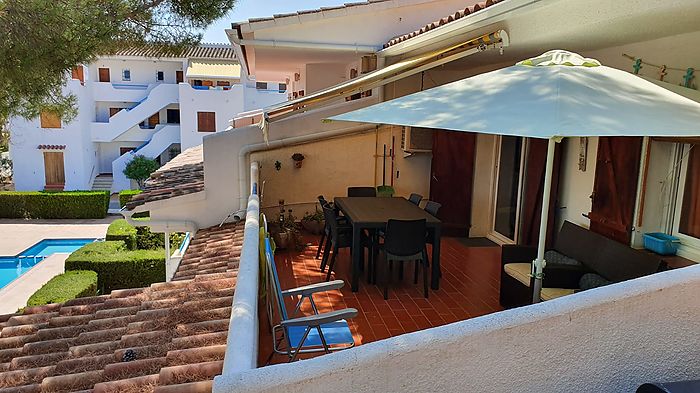 Attic with large terrace of 18 m2 located near the sea