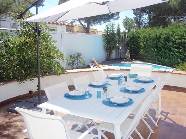 ALQUILER | Fantastica casa con piscina privada y  para 8 personas en alquiler en L'Escala.