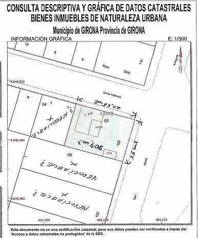 Terreno de 309m2 edificable